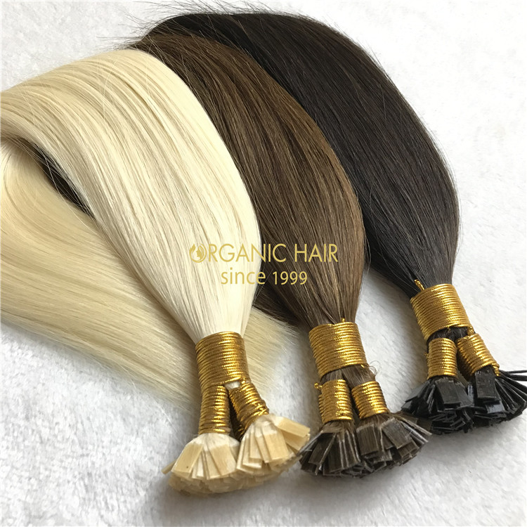 Human hair keratin bonds hair extensions and reviews X120